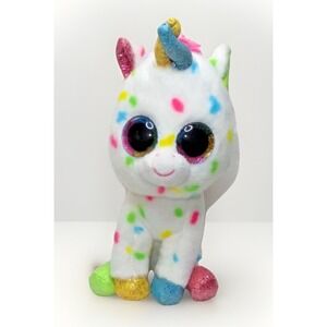 Unicorn‎ TY VelveTY Beanie Unicorn Harmonie Plush